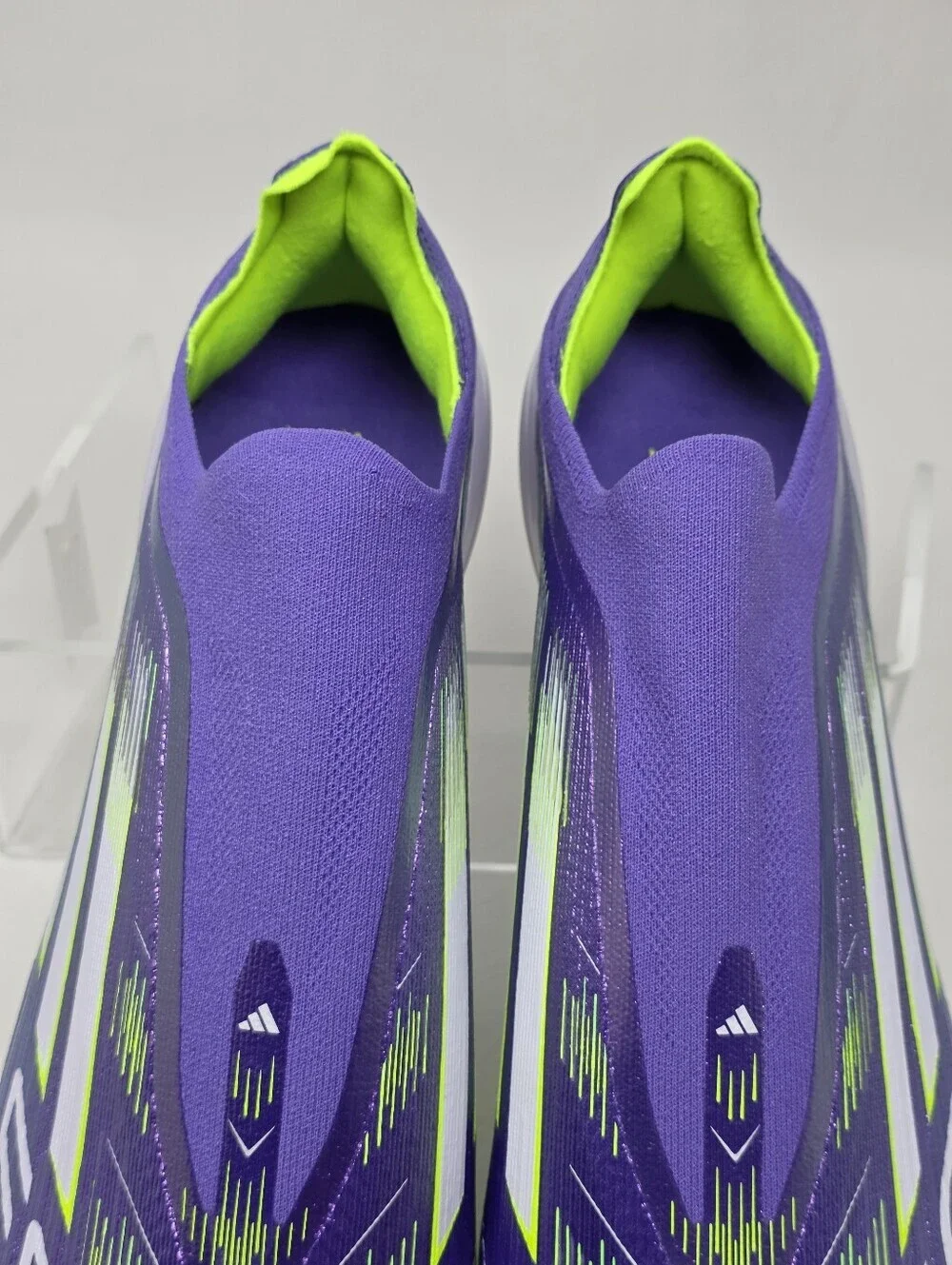 Adidas Adizero F50 Elite LL FG Soccer Cleats Mens Size 11.5 Purple Radiant Blaze